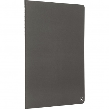 Logo trade promotional merchandise picture of: Karst® A5 stone paper journal twin pack
