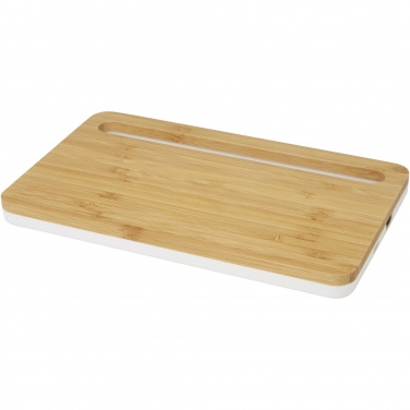 Logotrade advertising products photo of: Medake 10W bamboo wireless charger