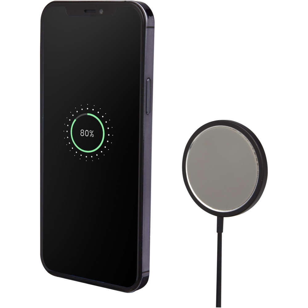 Logo trade promotional products picture of: Magclick 15W aluminium wireless charger