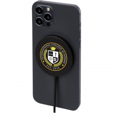 Logo trade promotional products image of: Magclick 15W aluminium wireless charger