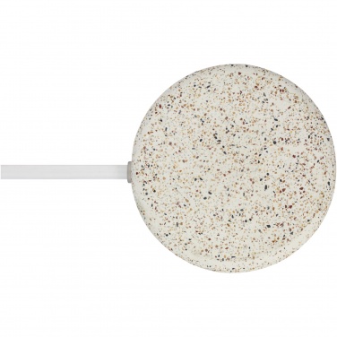 Logotrade promotional merchandise image of: Terrazzo 10W wireless bamboo charging pad