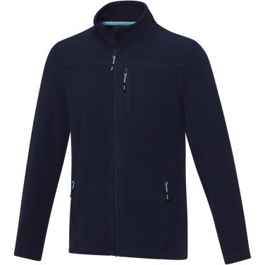 Logotrade advertising product image of: Amber men's GRS recycled full zip fleece jacket