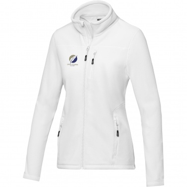 Logotrade promotional merchandise picture of: Amber women's GRS recycled full zip fleece jacket