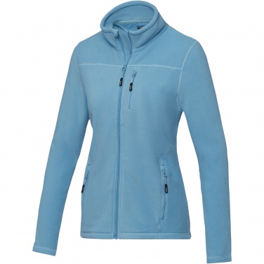 Logotrade promotional item image of: Amber women's GRS recycled full zip fleece jacket