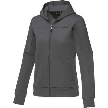 Logo trade promotional giveaway photo of: Nubia women's performance full zip knit jacket