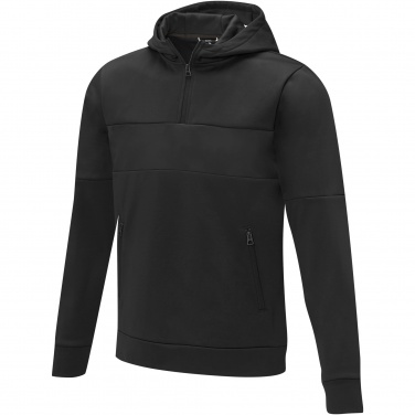 Logotrade business gifts photo of: Sayan men's half zip anorak hooded sweater
