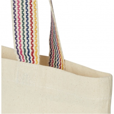 Logotrade corporate gifts photo of: Rainbow 180 g/m² recycled cotton tote bag 5L
