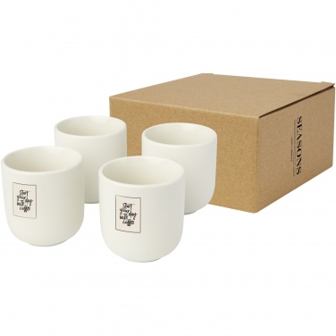 Logo trade promotional items image of: Male 4-piece 90 ml espresso cup