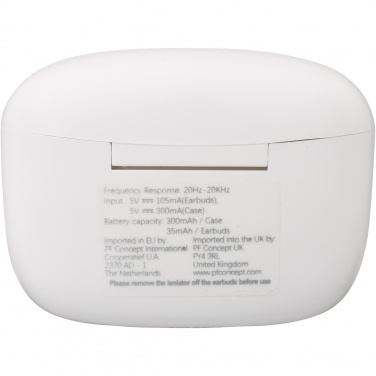 Logotrade promotional merchandise image of: Essos 2.0 True Wireless auto pair earbuds with case