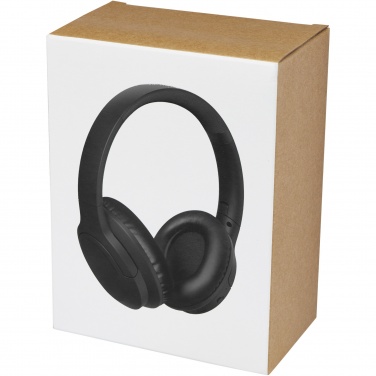 Logo trade promotional merchandise photo of: Loop recycled plastic Bluetooth® headphones