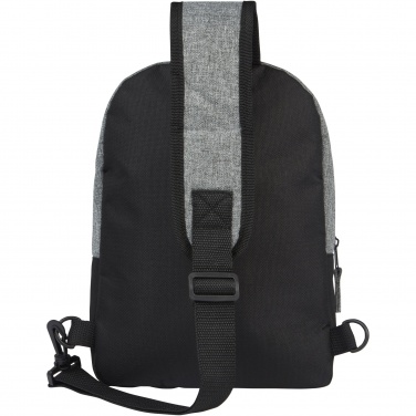 Logo trade promotional gifts image of: Reclaim GRS recycled two-tone sling 3.5L