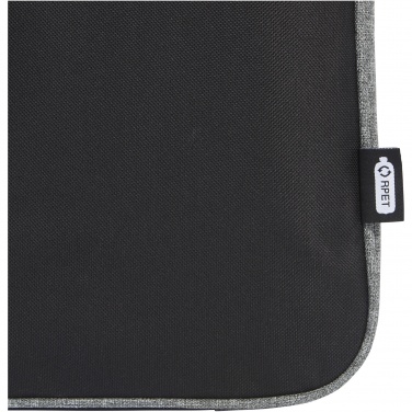 Logo trade business gifts image of: Reclaim 14" GRS recycled two-tone laptop sleeve 2.5L