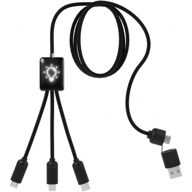 Logo trade promotional products picture of: SCX.design C28 5-in-1 extended charging cable