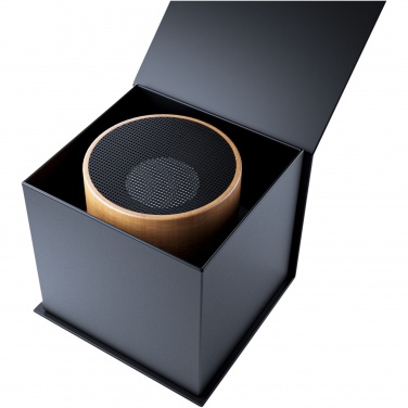 Logotrade promotional items photo of: SCX.design S27 3W wooden ring speaker
