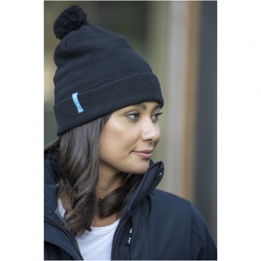 Logo trade promotional products picture of: Olivine GRS recycled beanie