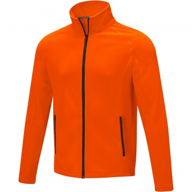 Logo trade promotional gifts image of: Zelus men's fleece jacket