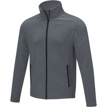 Logo trade promotional giveaway photo of: Zelus men's fleece jacket