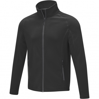 Logo trade promotional giveaway photo of: Zelus men's fleece jacket