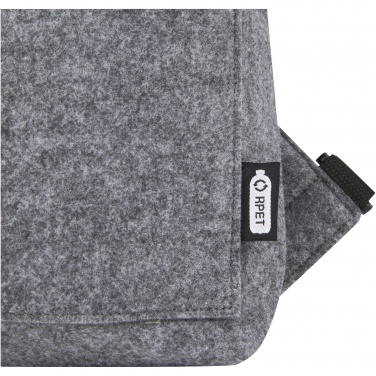 Logo trade promotional items picture of: Felta GRS recycled felt roll-top bike bag 13L