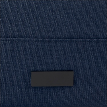 Logo trade promotional items picture of: Joey 15” GRS recycled canvas rolltop laptop backpack 15L