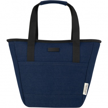 Logo trade promotional items image of: Joey 9-can GRS recycled canvas lunch cooler bag 6L