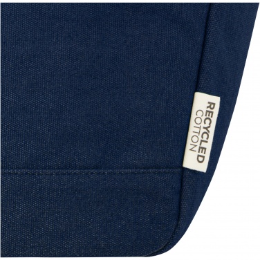 Logo trade promotional merchandise picture of: Joey 9-can GRS recycled canvas lunch cooler bag 6L