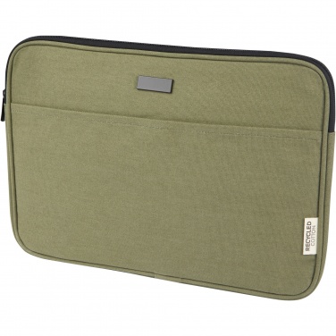 Logotrade promotional item picture of: Joey 14" GRS recycled canvas laptop sleeve 2L
