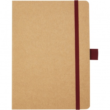 Logo trade promotional giveaways picture of: Berk recycled paper notebook