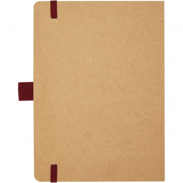 Logo trade promotional merchandise picture of: Berk recycled paper notebook
