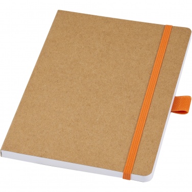Logo trade promotional giveaways picture of: Berk recycled paper notebook