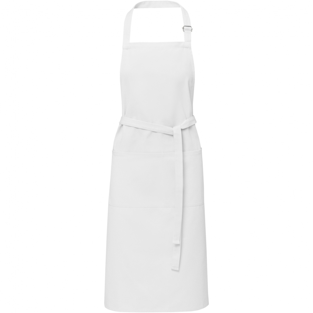 Logo trade business gift photo of: Andrea 240 g/m² apron with adjustable neck strap