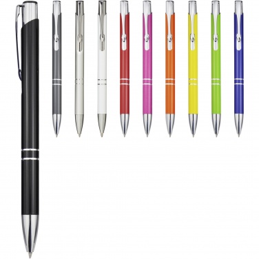 Logo trade promotional item photo of: Moneta recycled aluminium ballpoint pen