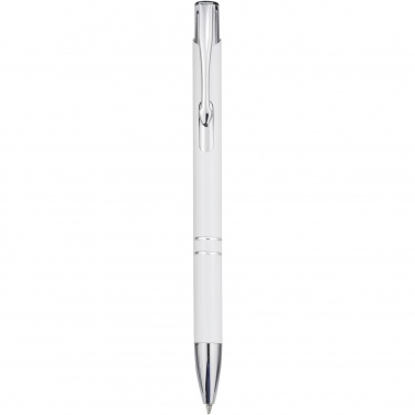 Logo trade promotional giveaway photo of: Moneta recycled aluminium ballpoint pen