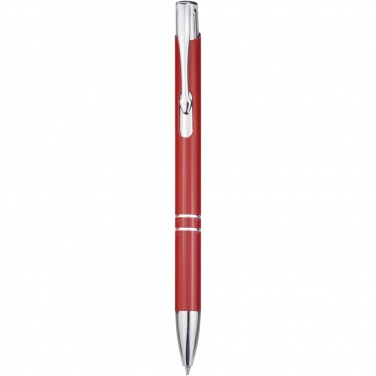 Logo trade corporate gifts image of: Moneta recycled aluminium ballpoint pen