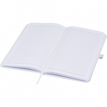 Logo trade corporate gift photo of: Fabianna crush paper hard cover notebook