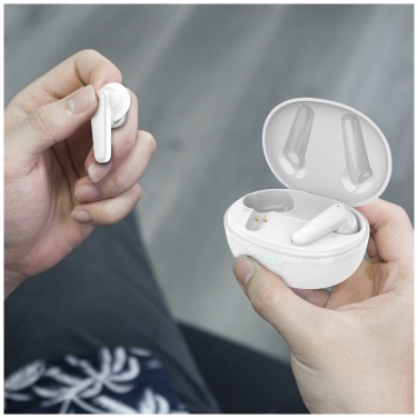 Logo trade promotional products picture of: Prixton TWS158 ENC and ANC earbuds