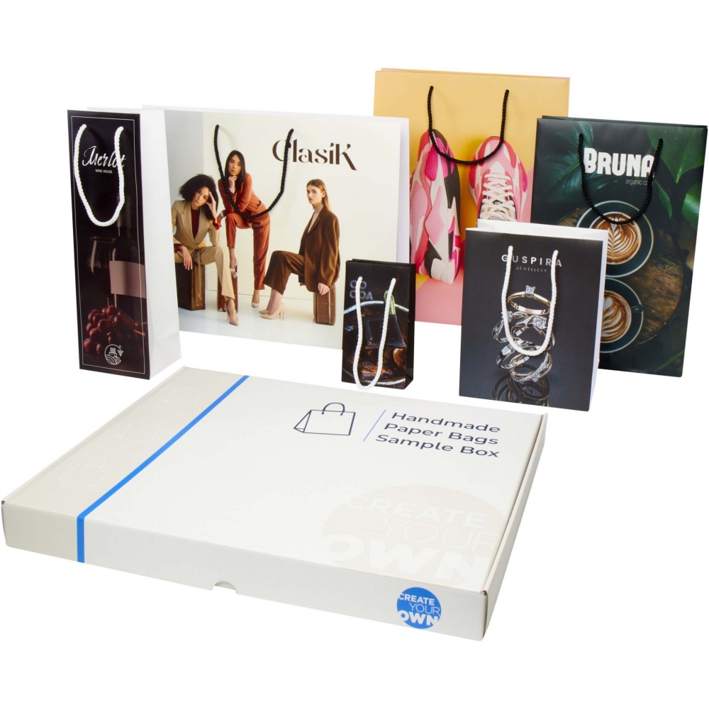Logotrade business gift image of: Handmade integra paper bags sample box