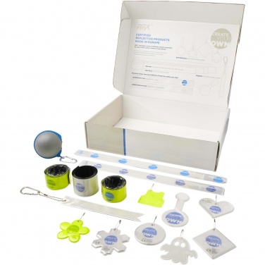 Logo trade promotional gifts image of: Reflective products sample box