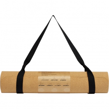 Logo trade advertising products image of: Trikona cork yoga mat
