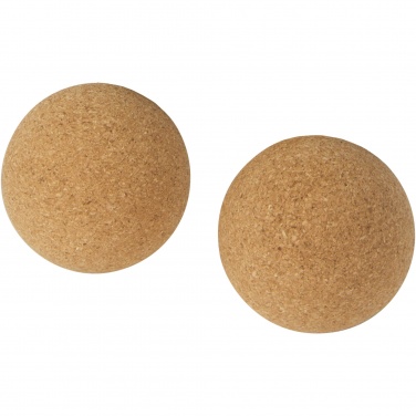 Logo trade business gift photo of: Trikona cork yoga ball