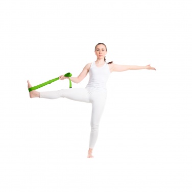 Logotrade promotional giveaway image of: Virabha RPET yoga strap