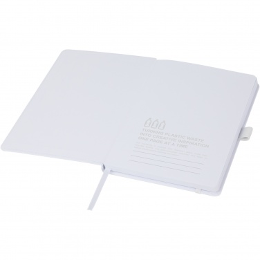 Logotrade promotional giveaways photo of: Thalaasa ocean-bound plastic hardcover notebook
