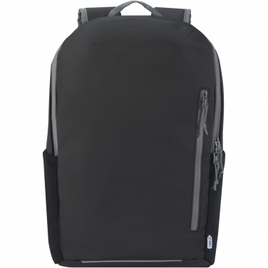 Logotrade promotional giveaways photo of: Aqua 15" GRS recycled water resistant laptop backpack 21L