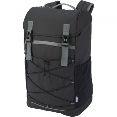 Logo trade corporate gifts picture of: Aqua 15.6" GRS recycled water resistant laptop backpack 23L