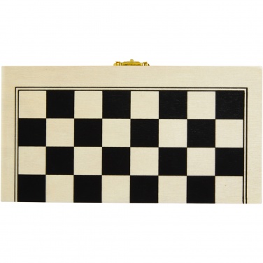 Logo trade promotional items image of: King wooden chess set