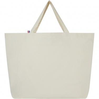 Logotrade promotional gift image of: Cannes 200 g/m2 recycled shopper tote bag 10L