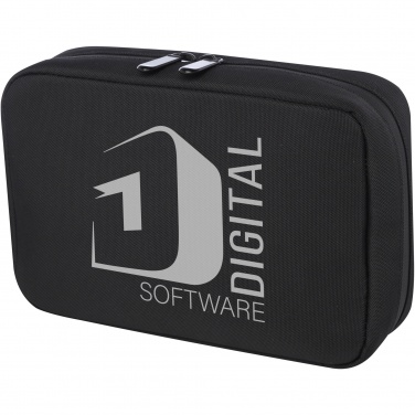 Logo trade corporate gift photo of: Rise GRS recycled organiser pouch  