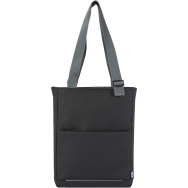 Logo trade promotional products picture of: Aqua 14" GRS recycled water resistant laptop tote bag 14L