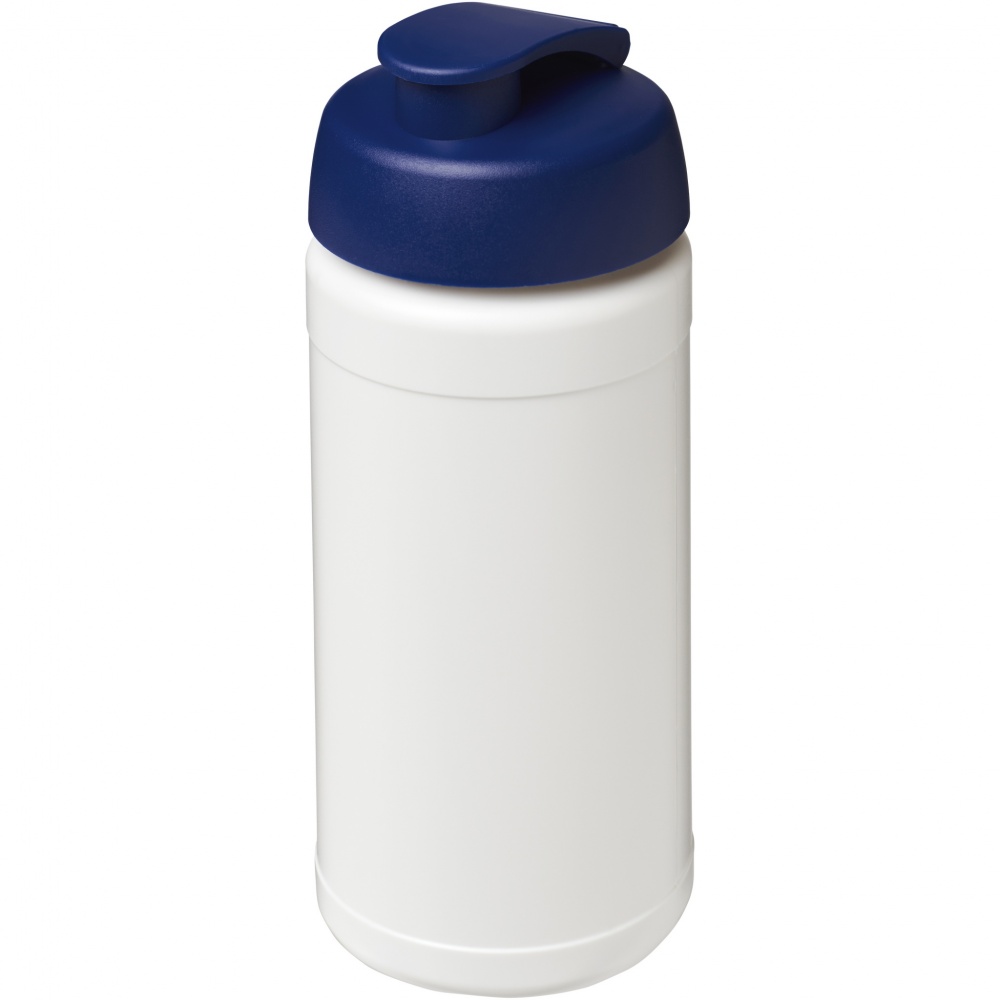 Logotrade promotional giveaway picture of: Baseline 500 ml recycled sport bottle with flip lid