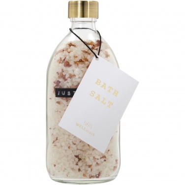 Logotrade promotional merchandise image of: Wellmark Just Relax 500 ml bath salt - roses fragrance